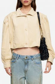 LIONESS Luminous Faux Suede Jacket