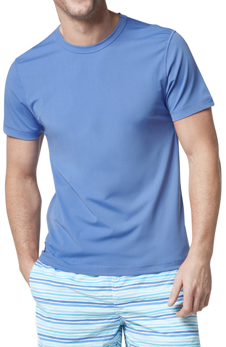 Tom & Teddy Short Sleeve Rashguard, Main, color, 