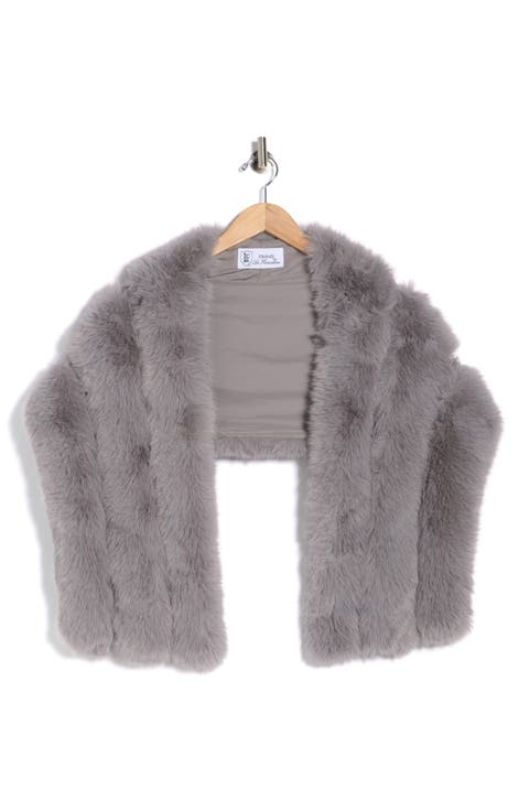 Faux Fur Caplet