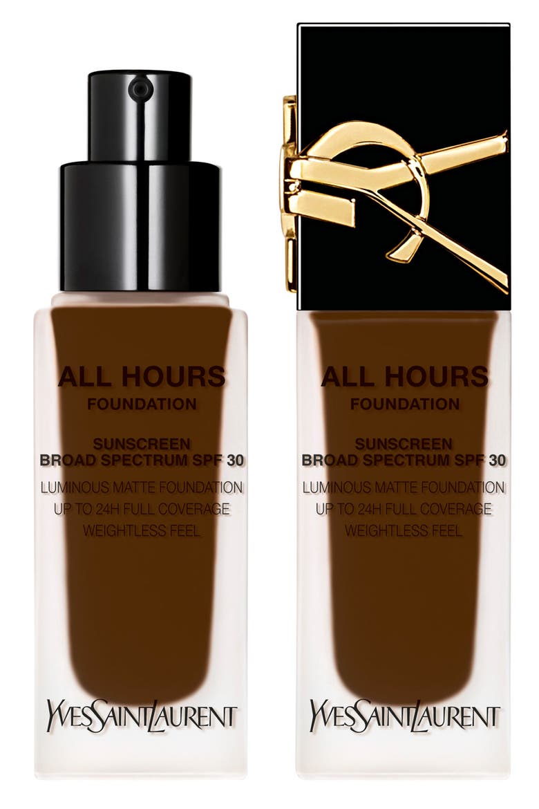 All Hours Luminous Matte Foundation 24H Wear SPF 30 with Hyaluronic Acid, Main, color, DC9
