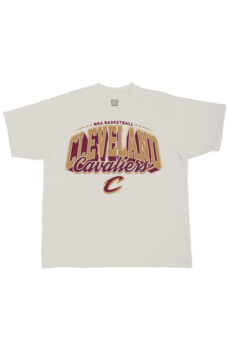 Stadium Essentials Men's Stadium Essentials  Cream Cleveland Cavaliers Your Way Oversized Urban T-Shirt, Alternate, color, Cream
