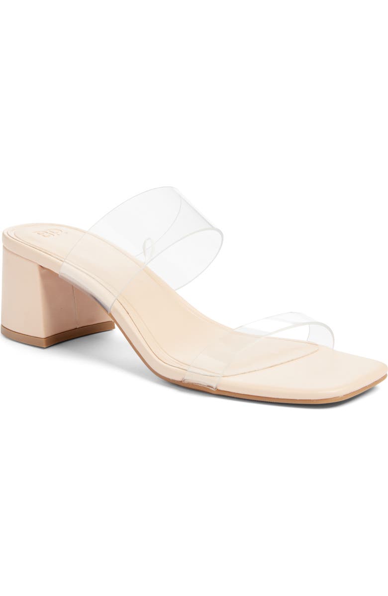 BP. Lulu Block Heel Slide Sandal, Main, color,