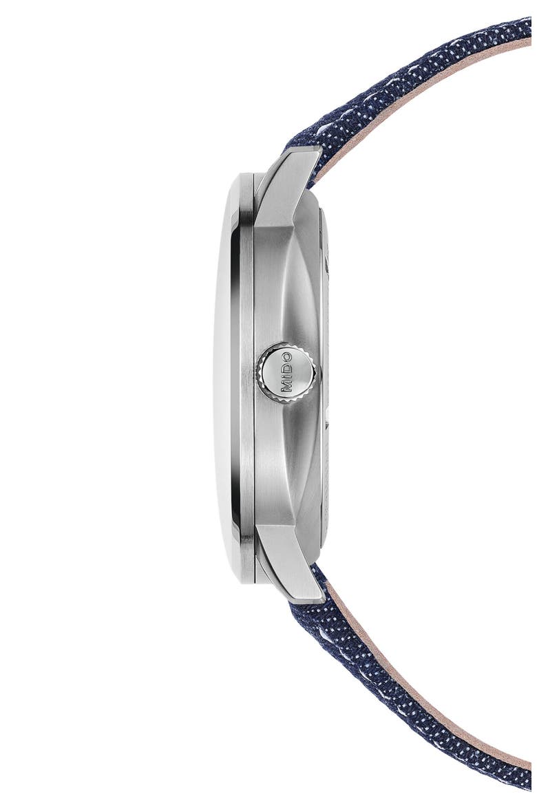 Commander Gradient Automatic Bracelet Watch, 40mm, Alternate, color, BLUE