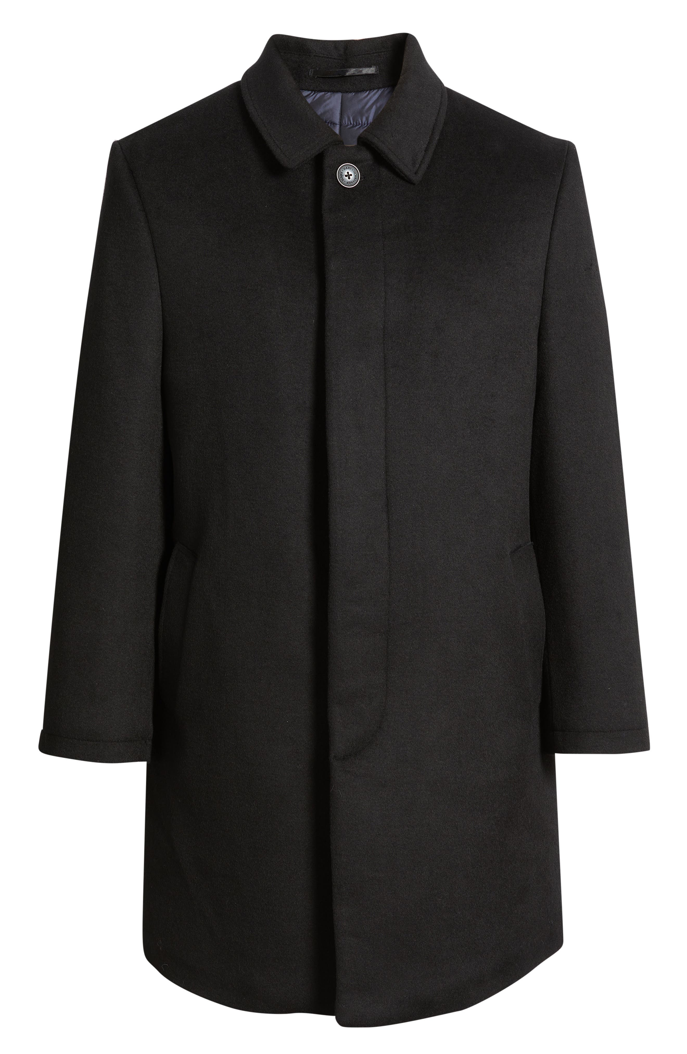 Hart Schaffner Marx Melville Wool Blend Longline Coat (Men