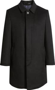 Hart Schaffner Marx Melville Wool Blend Longline Coat