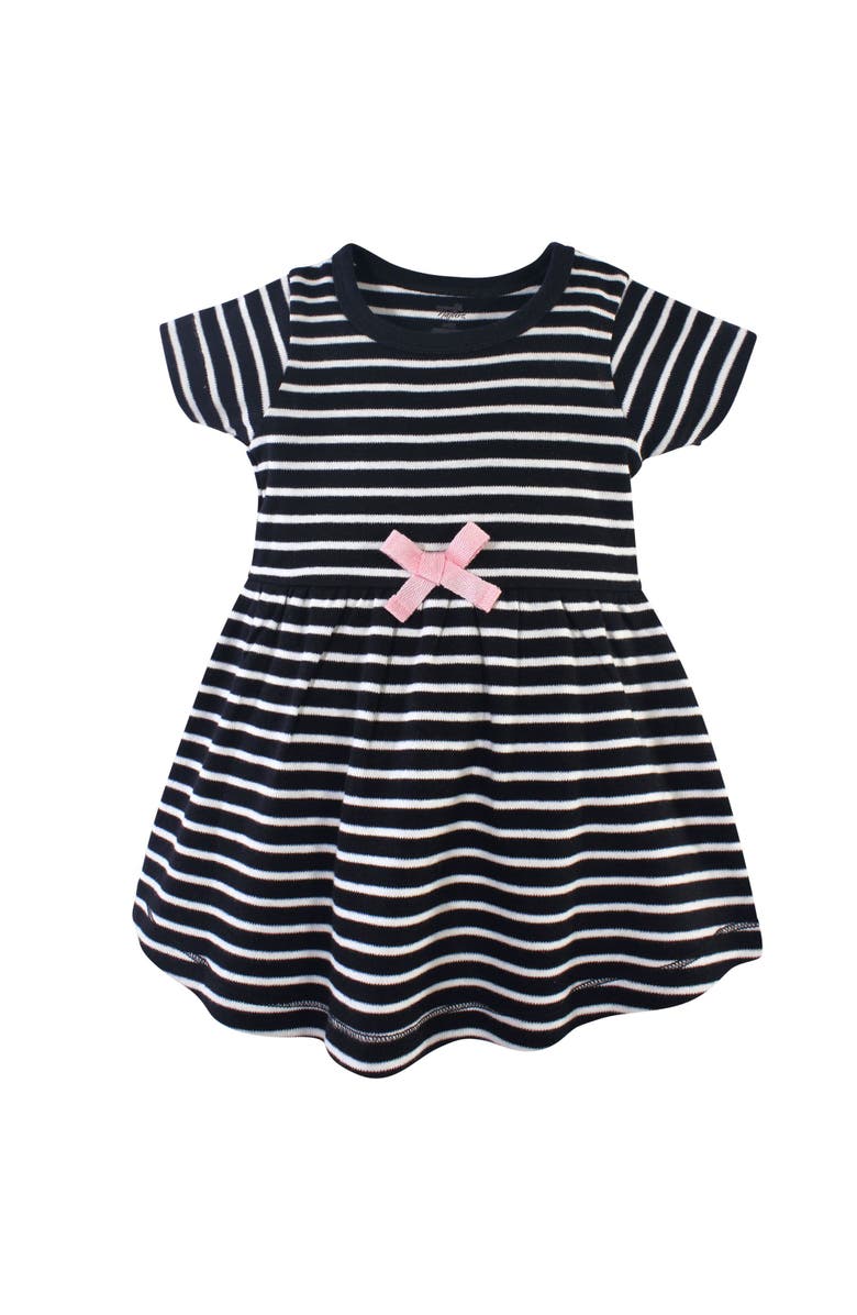 Touched by Nature Durable Organic Cotton Short and Long Sleeve Dresses, Alternate, color, Ditsy Floral