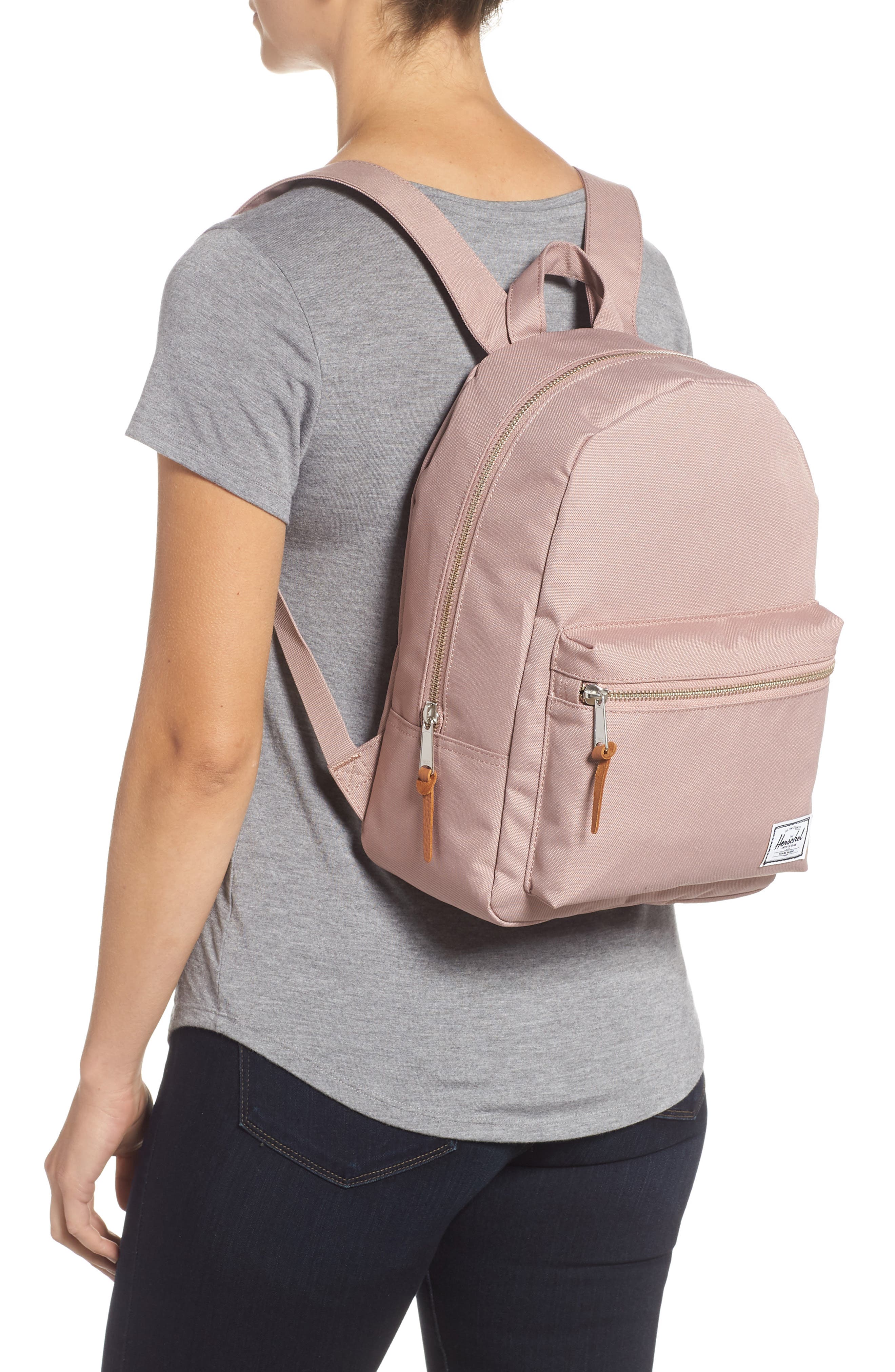 X-Small Grove Backpack, Alternate, color, ASH ROSE