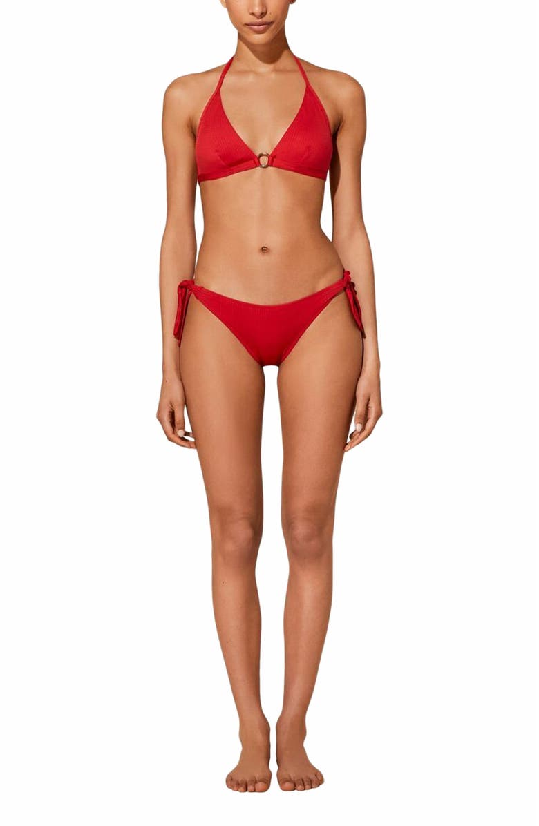 Vilebrequin Women's Plumetis Halter Bikini Top, Main, color, 