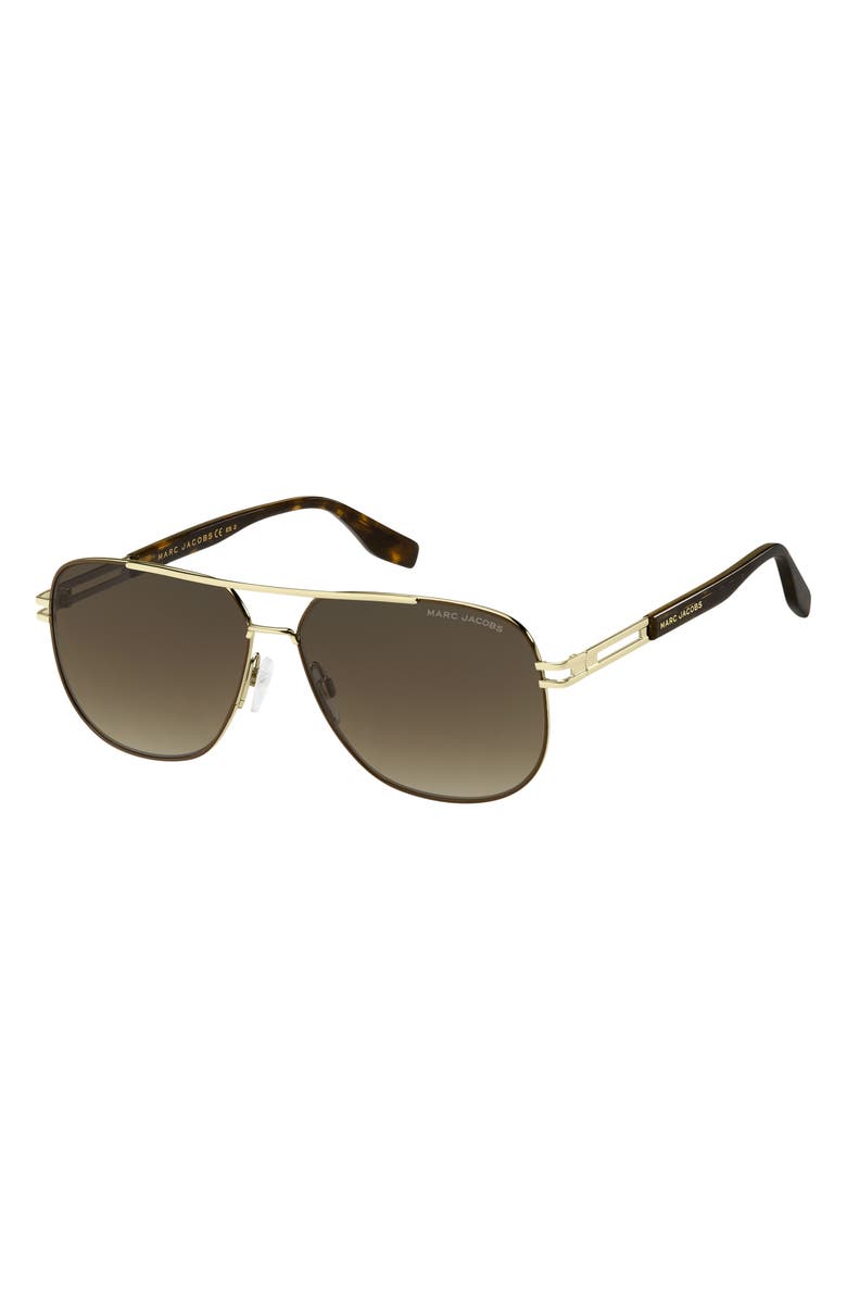 Marc Jacobs 60mm Gradient Aviator Sunglasses | Nordstrom display picture 2