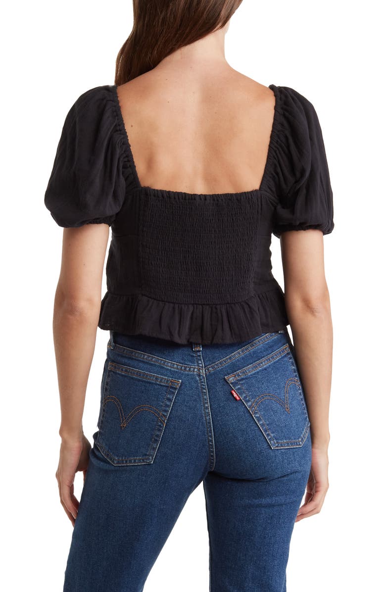 Roxy Life Mirage Crop Blouse, Alternate, color, 