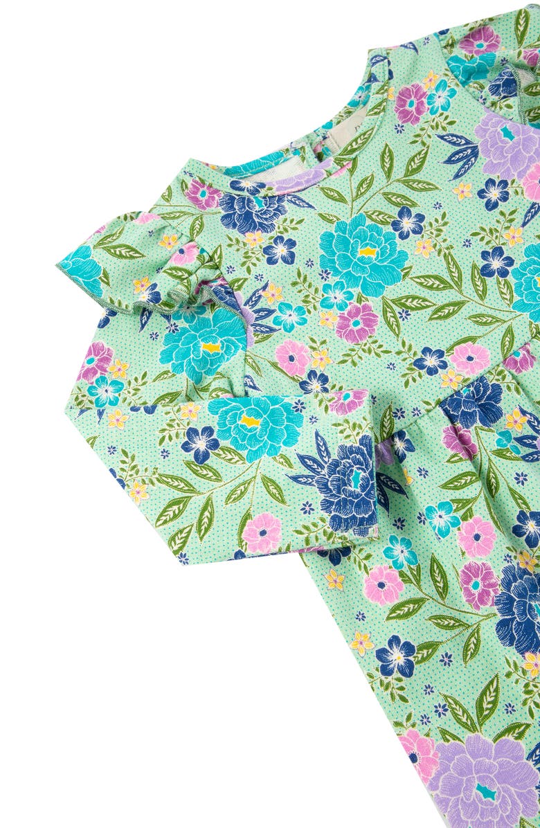 Peek Aren't You Curious Floral Cotton Romper, Alternate, color, 