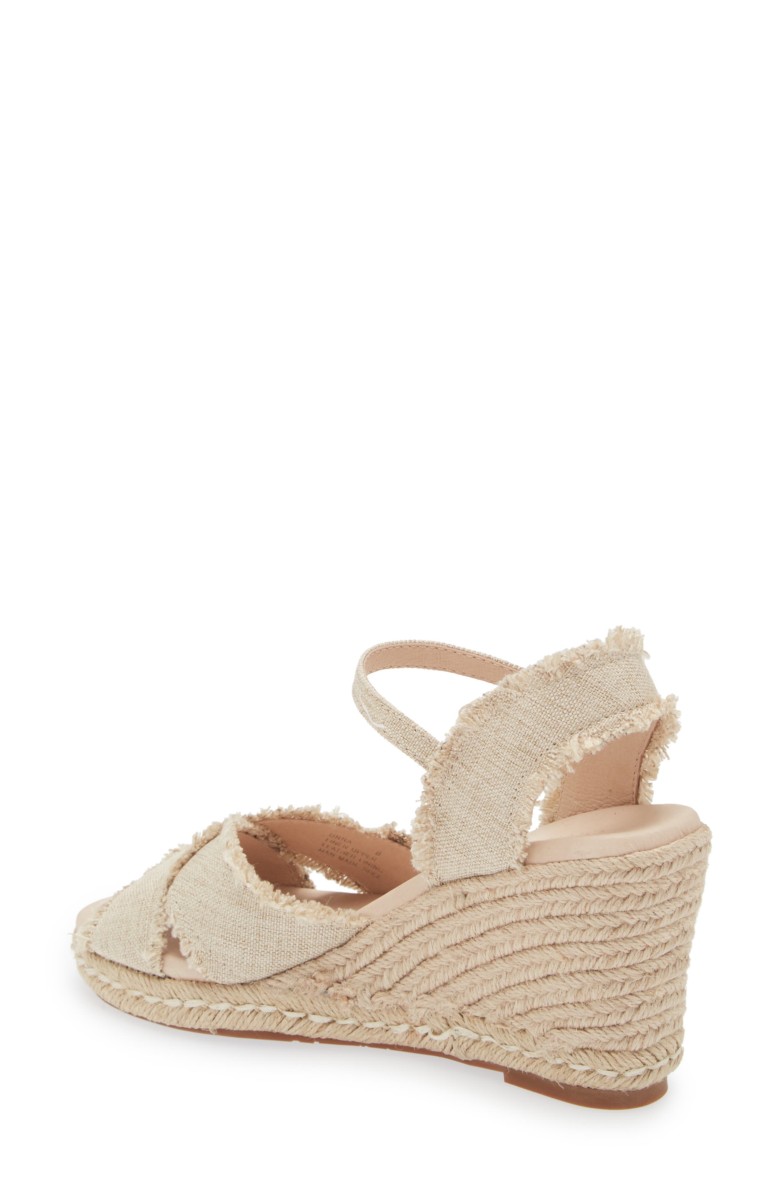 Chocolat Blu Unna Espadrille Wedge, Alternate, color, 