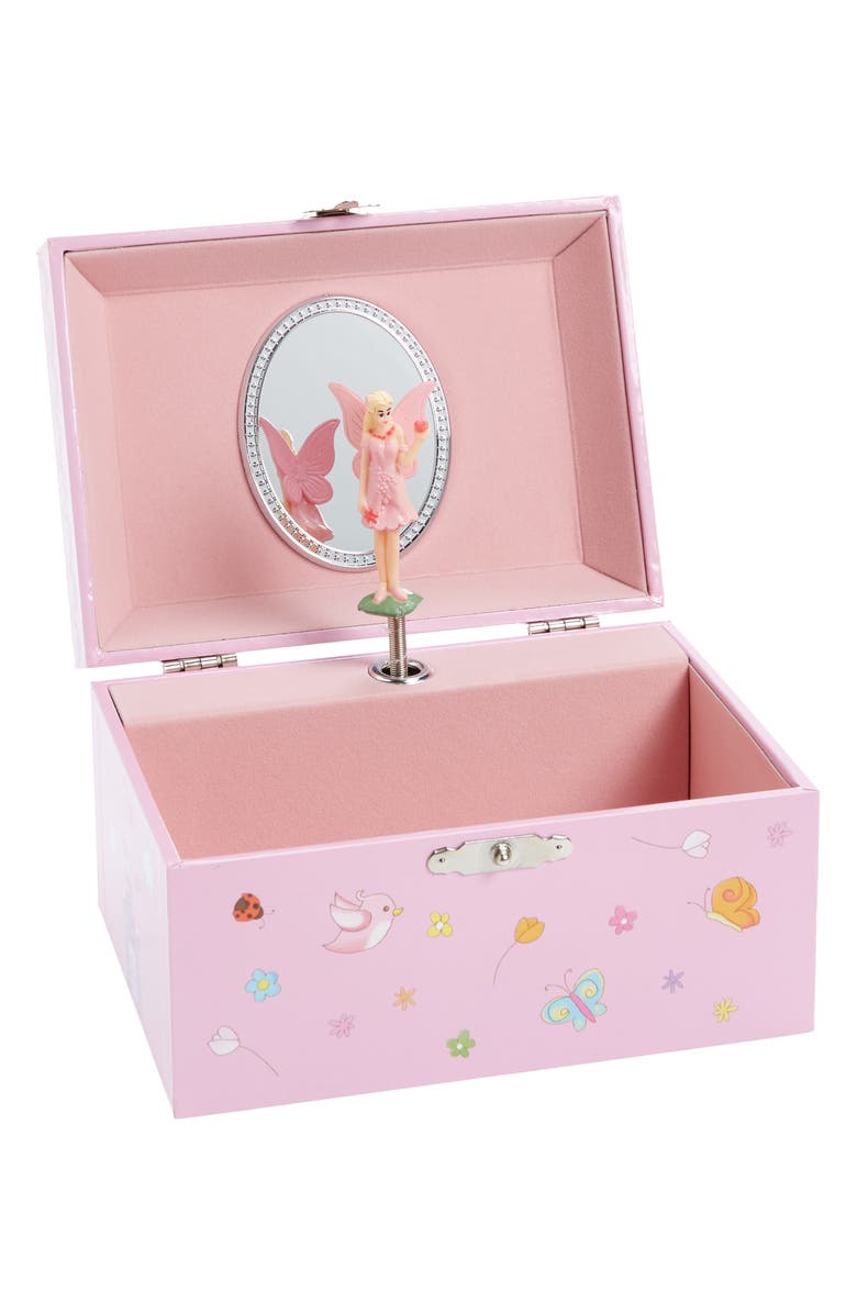Mele and Co Mini Krista Fairy Musical Jewelry Box, Alternate, color, Pink