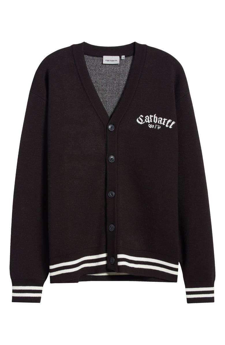 Carhartt Work In Progress Onyx Oversize Cardigan, Alternate, color, 