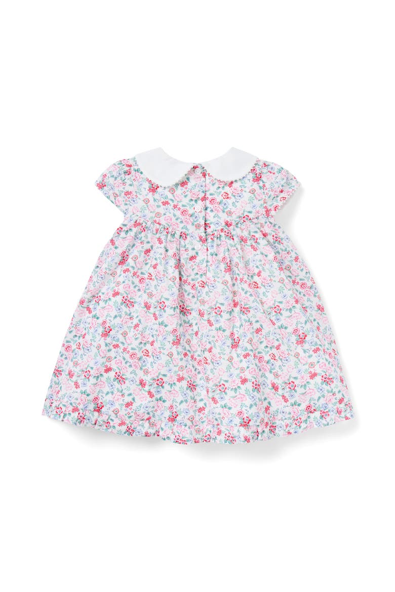 Baby Ditsy Floral Collar Dress, Alternate, color, Ivory