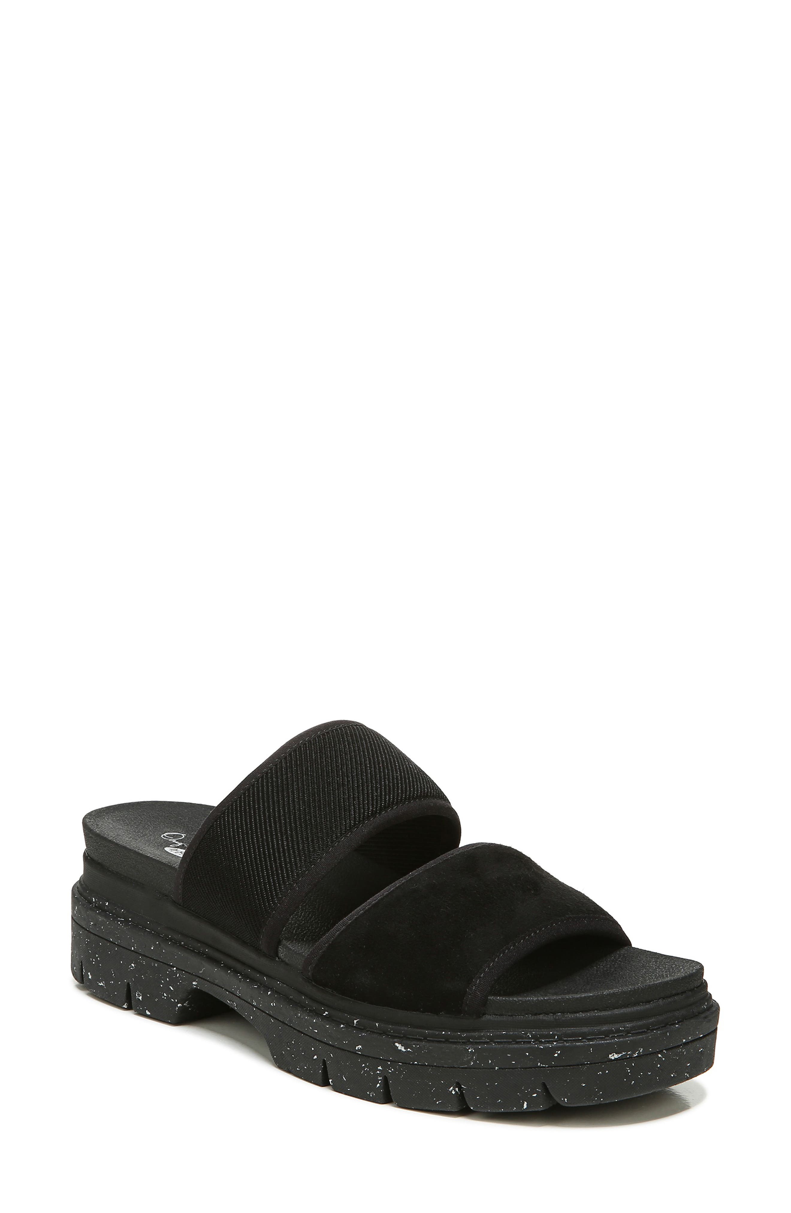 Dr. Scholl's Terrain Platform Slide Sandal, Main, color, 