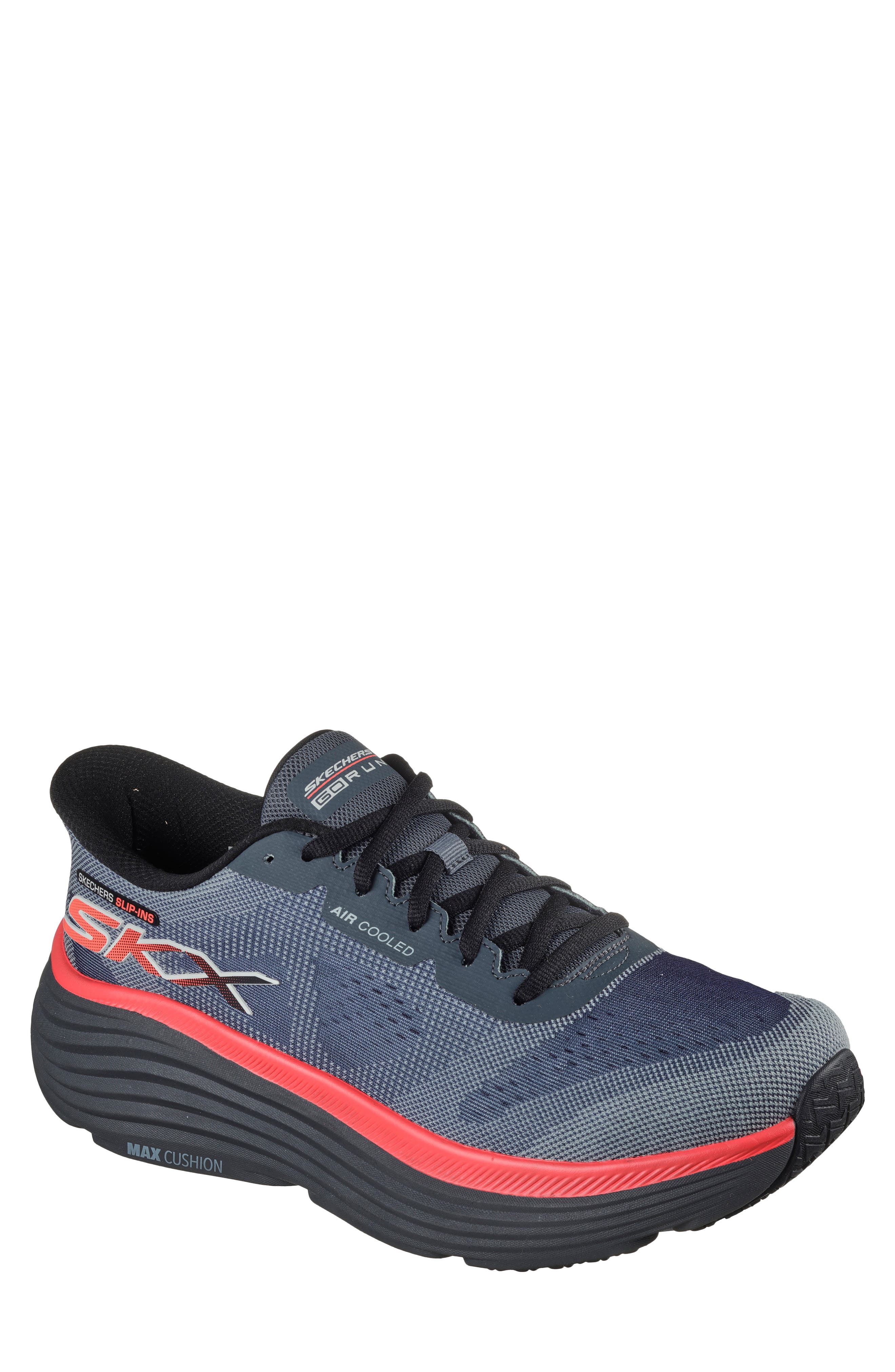 Slip-Ins Max Cushioning Running Shoe, Main, color, SLATE