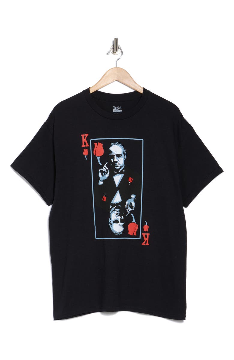 Philcos The Godfather Playing Card Graphic T-Shirt, Alternate, color,