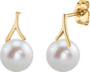 The Pearl Source Freshwater Pearl Lindsey Earrings