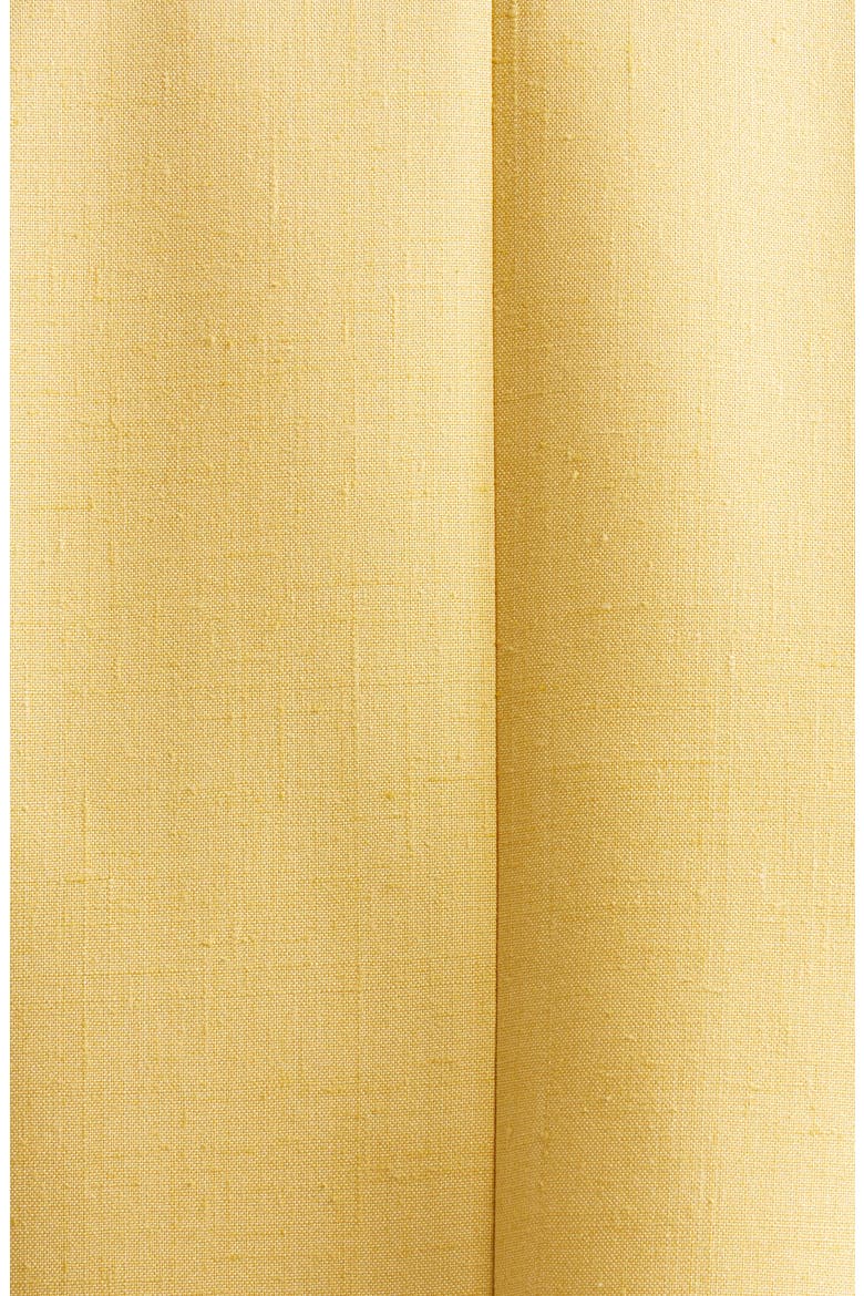 Asymmetric Open Front Silk Canvas Blazer, Alternate, color, PALOMINO