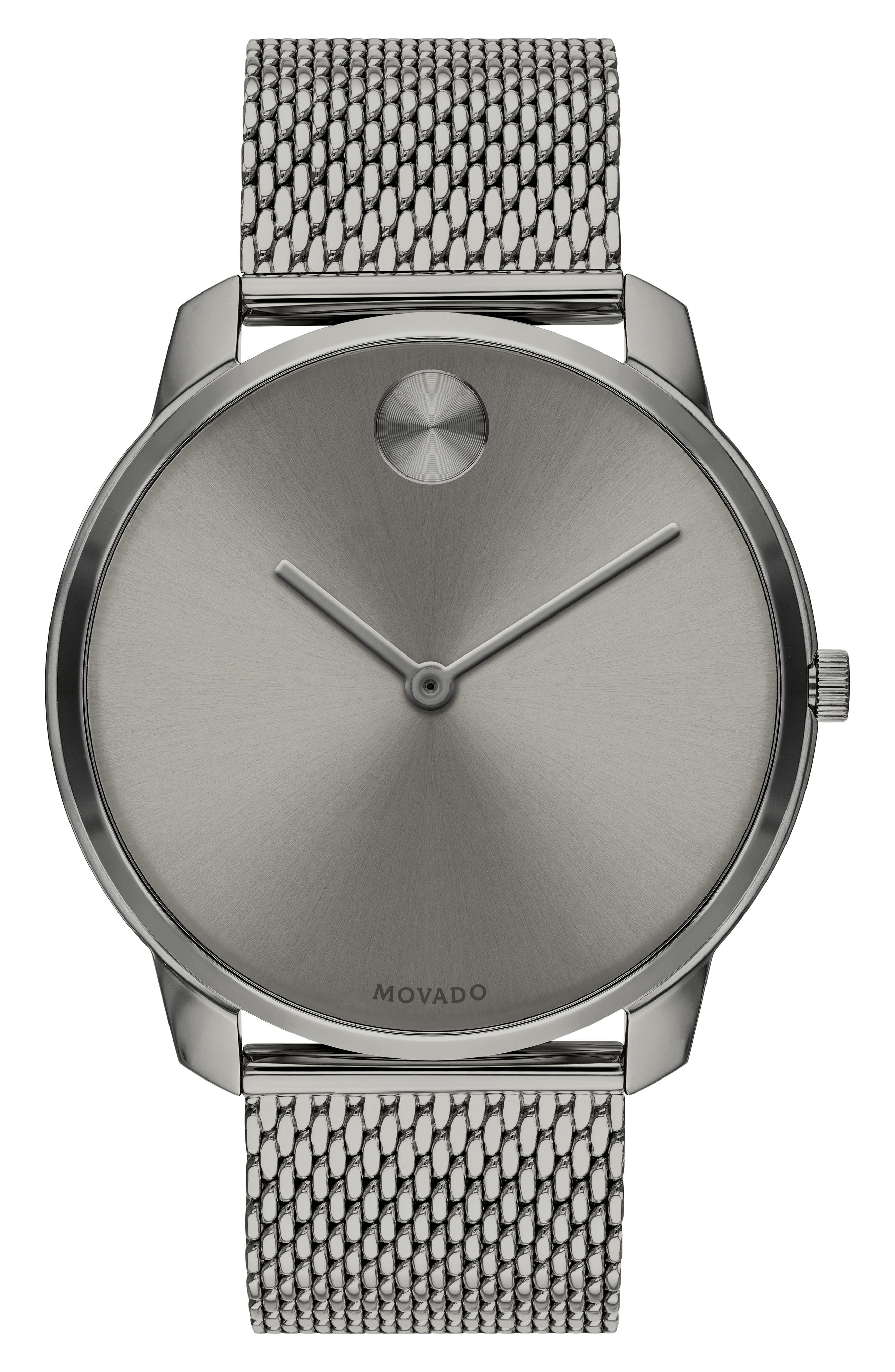 Movado Bold Mesh Bracelet Watch, 42mm