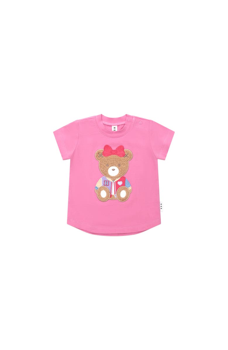 Huxbaby Varsity Huxette Tee, Main, color, Strawberry