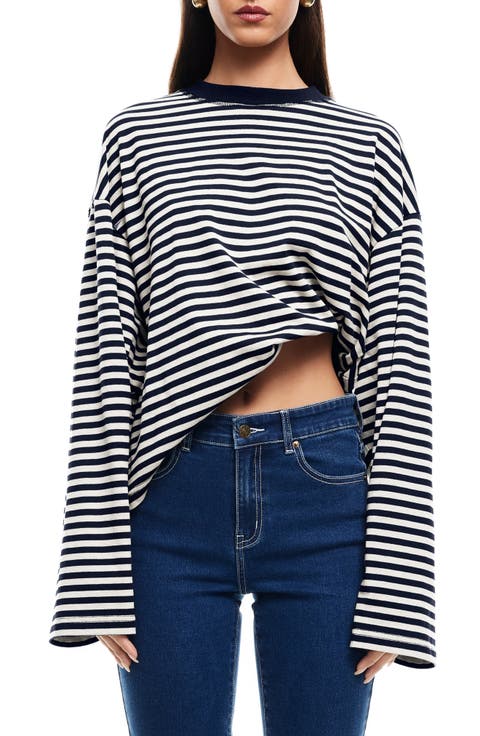 Bloom Stripe Top
