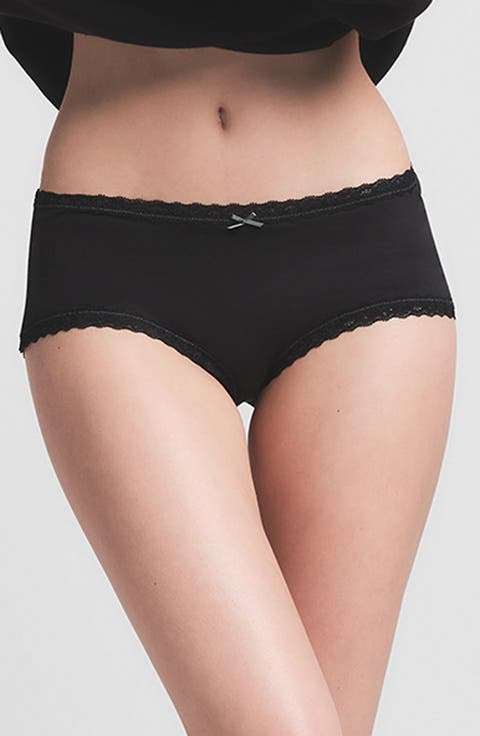 Lightweight Lace Boy Shorts