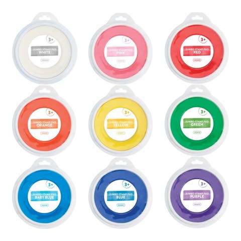 Washable Jumbo Stamp Pad - Set of 9
