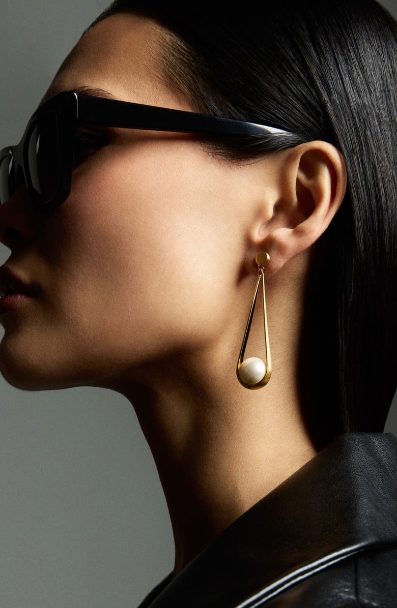 Dean Davidson Ipanema Drop Earrings, Alternate, color, Pearl/ Gold