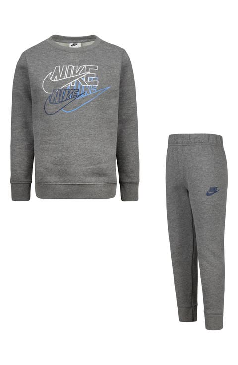 Kids' Stacked Futura Sweatshirt & Joggers Set (Little Kid)