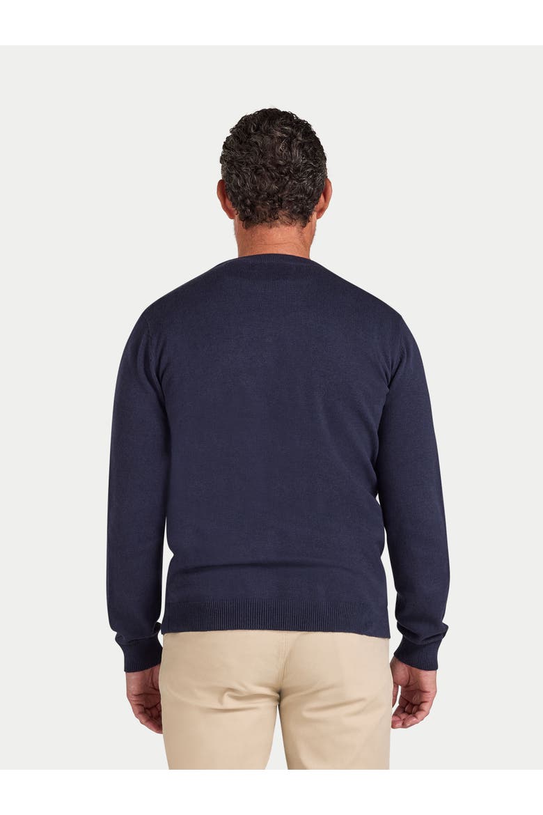 Classic Crew Neck Sweater, Alternate, color, Navy