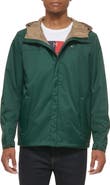 Tommy Hilfiger Nylon Hooded Quilted Rain Jacket