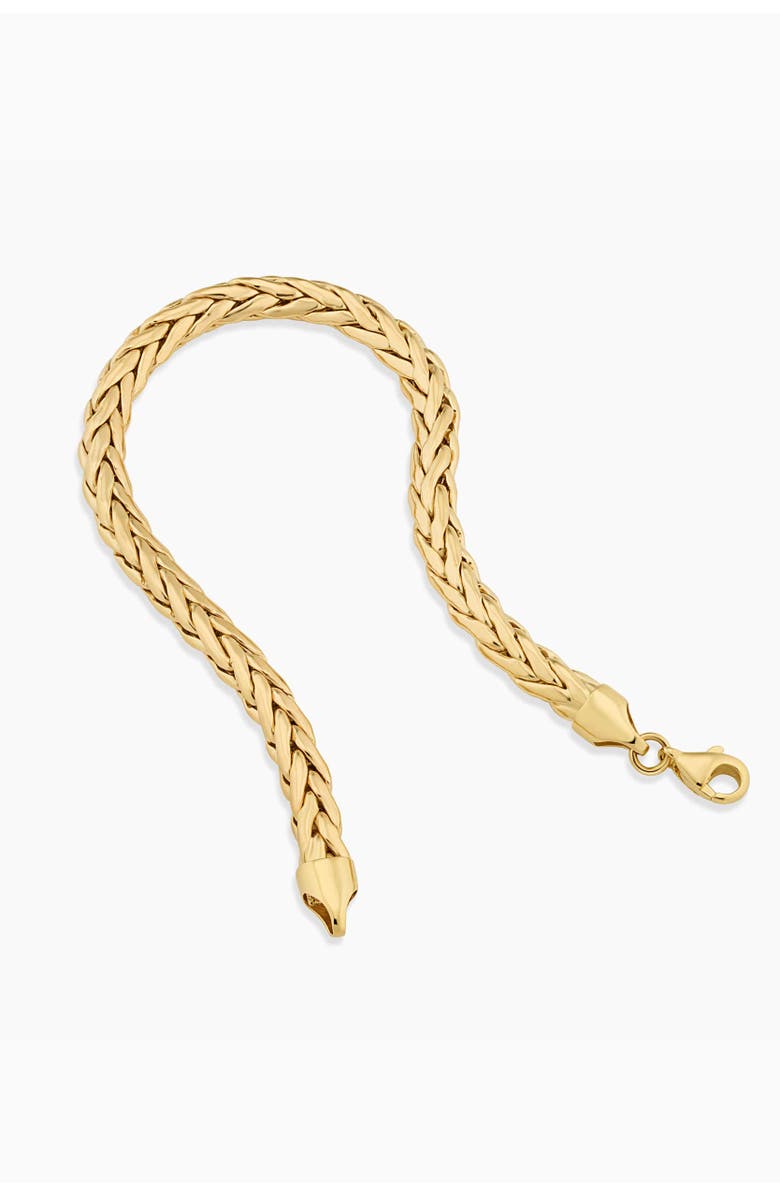 Oradina 14K Yellow Gold Royal Palms Bracelet, Alternate, color, Yellow Gold