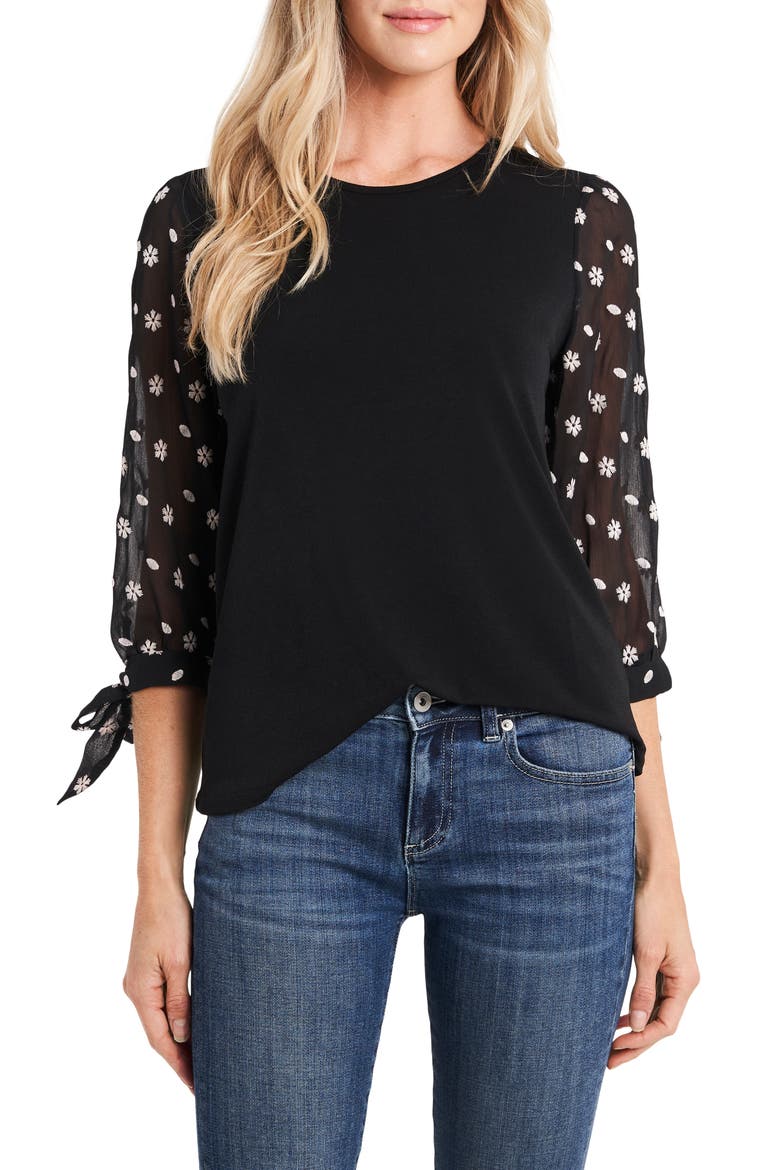 Puff Sleeve Knit Top video