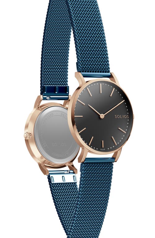 Solios Watches The Solar Classic | Black Dial