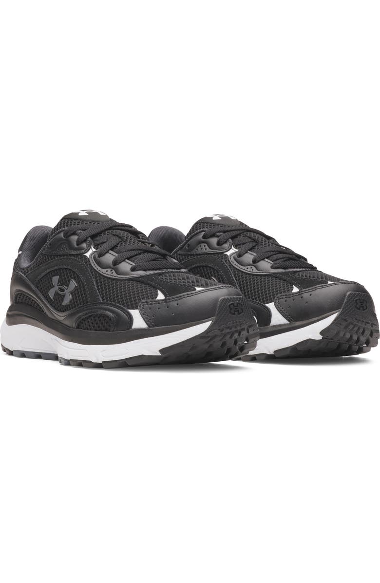Under Armour UA Tech Runner Sneaker, Main, color, Black / Black / Castlerock