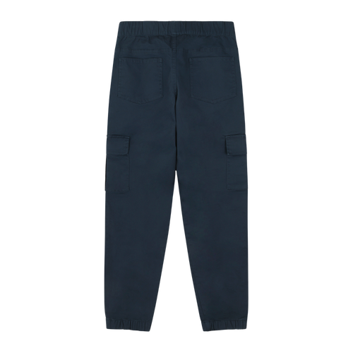 Mixed Up Clothing Boys Relaxed Fit Drawstring Cargo Jogger Pants In Blue
