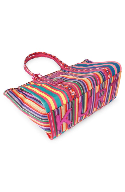 Kurt Geiger London Southbank Large Canvas Shopper Bag