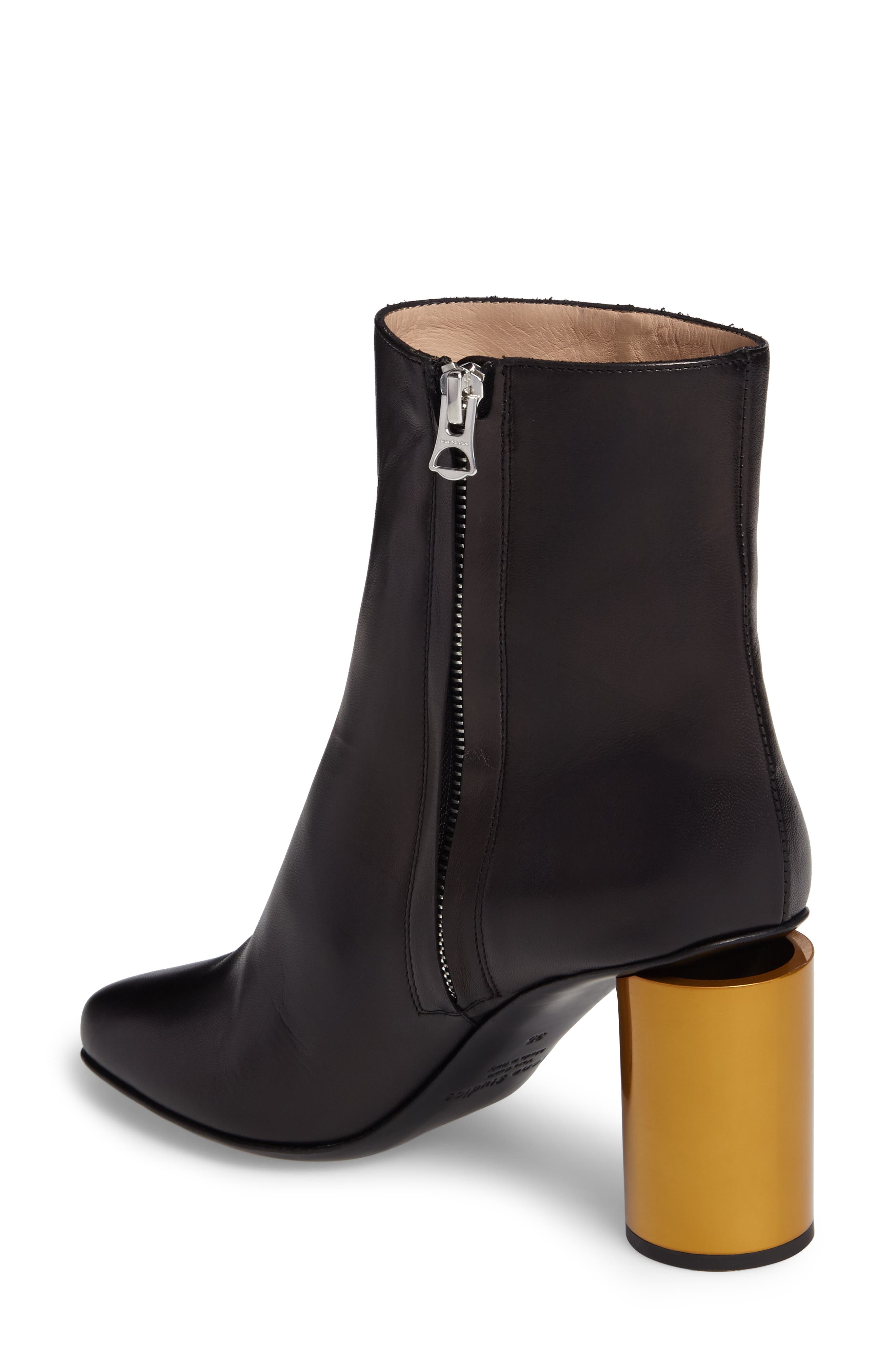Allis Bootie, Alternate, color, BLACK/ CAMEL
