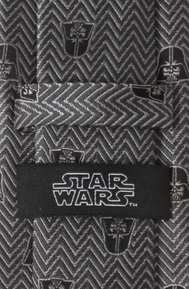 Cufflinks, Inc. Star Wars<sup>™</sup> Darth Vader Herringbone Silk Tie, Alternate, color, 