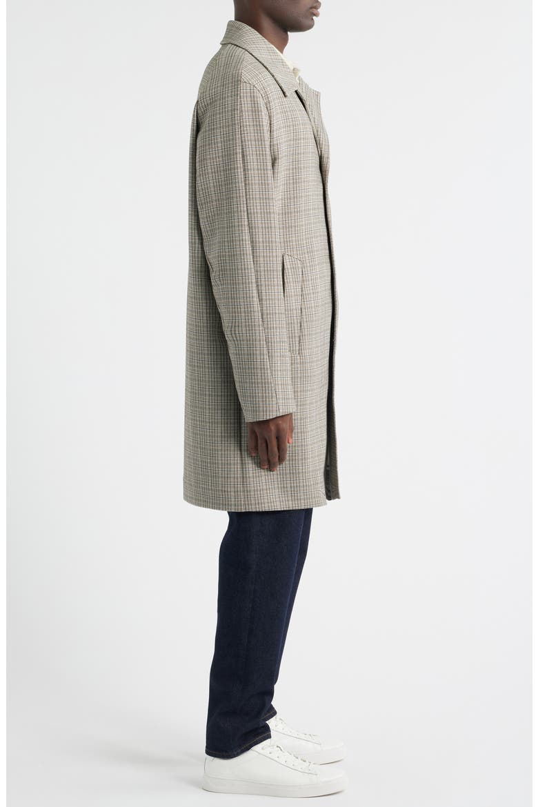 Clark Plaid Coat, Alternate, color, MEDIUM BEIGE
