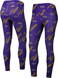 CONCEPTS SPORT Women's Concepts Sport Purple Baltimore Ravens Breakthrough Allover Print Lounge Leggings