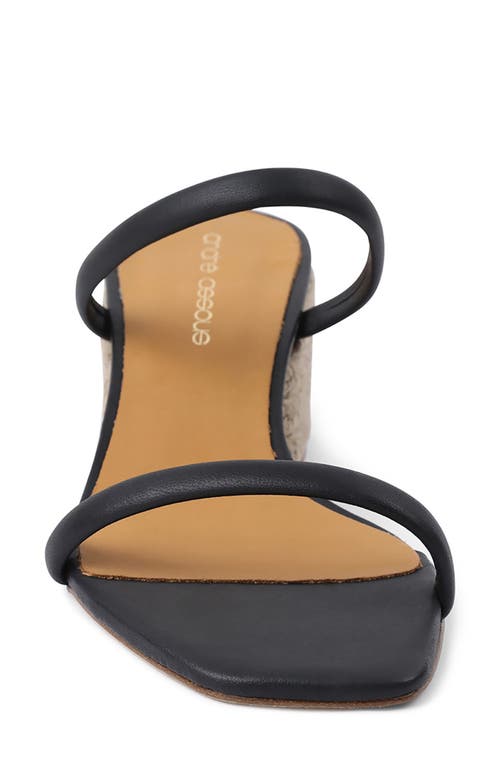 Andre Assous Women's Joie Slide Sandals In Black
