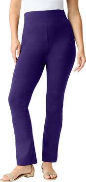 Roaman's Essential Stretch Yoga Pant (plus)