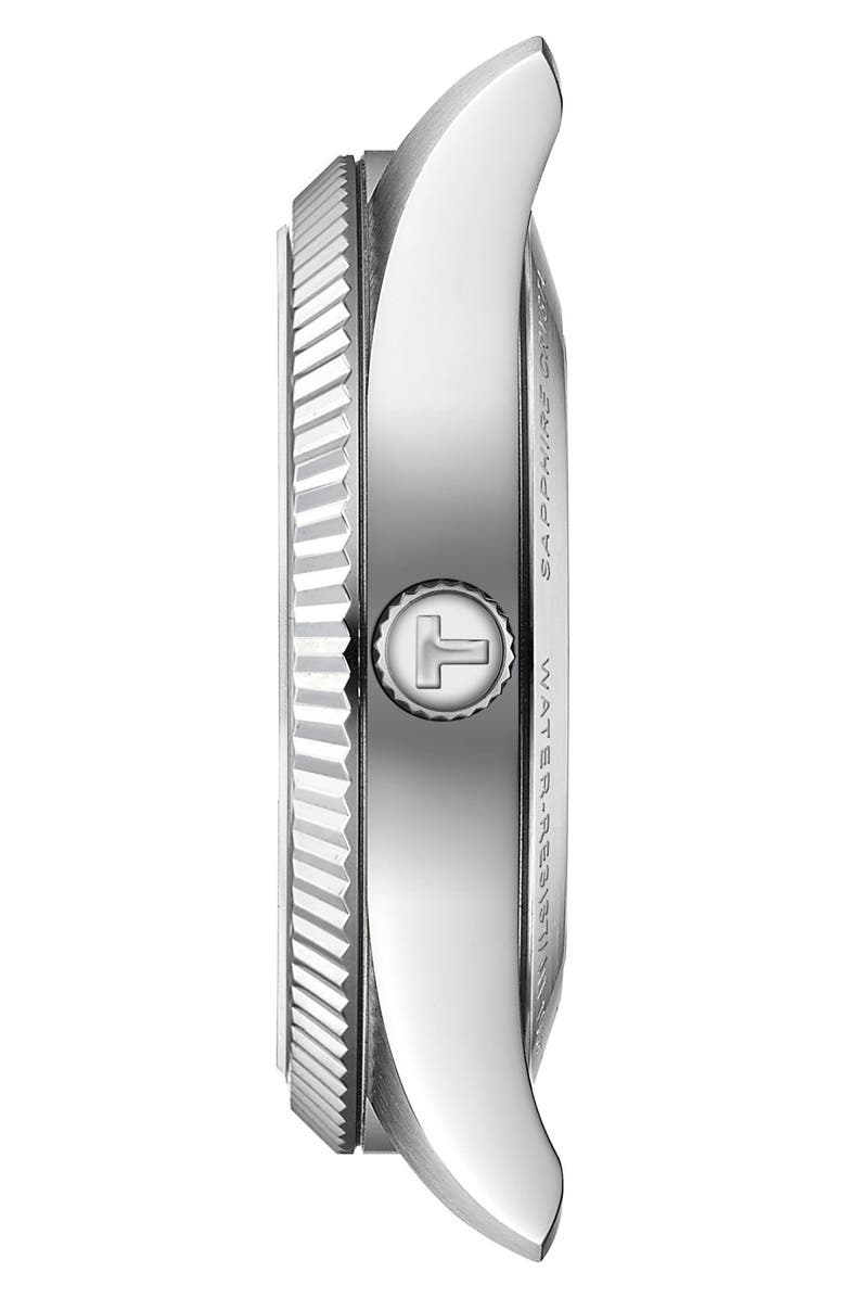 Tissot Ballade Powermatic 80 COSC Bracelet Watch, 39mm, Alternate, color, Silver