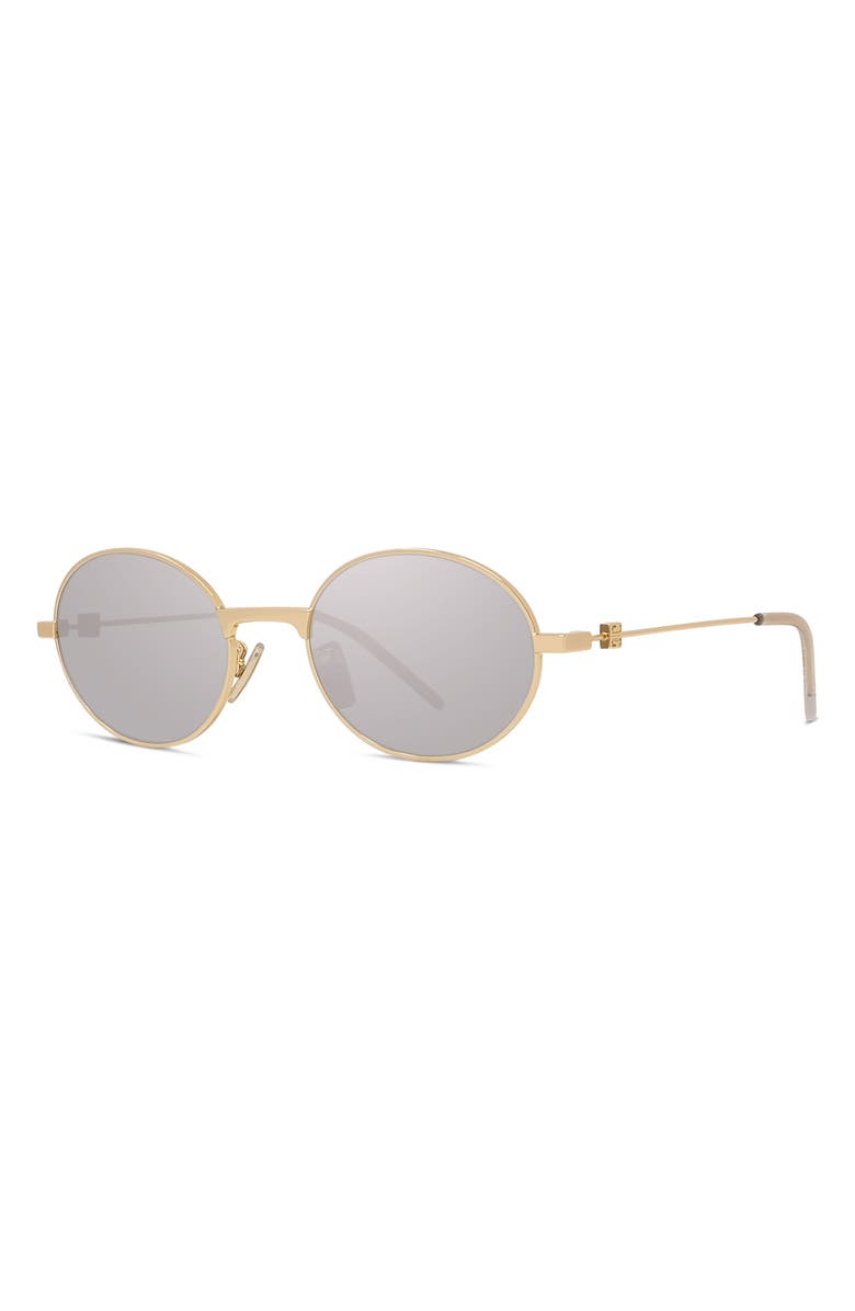 Givenchy GV Speed 51mm Phantos Sunglasses, Alternate, color, Shiny Endura Gold / Smoke