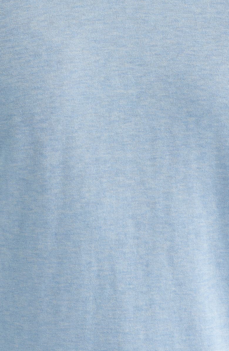 Jack Victor Wellington Cotton & Silk Crewneck T-Shirt, Alternate, color, Light Blue