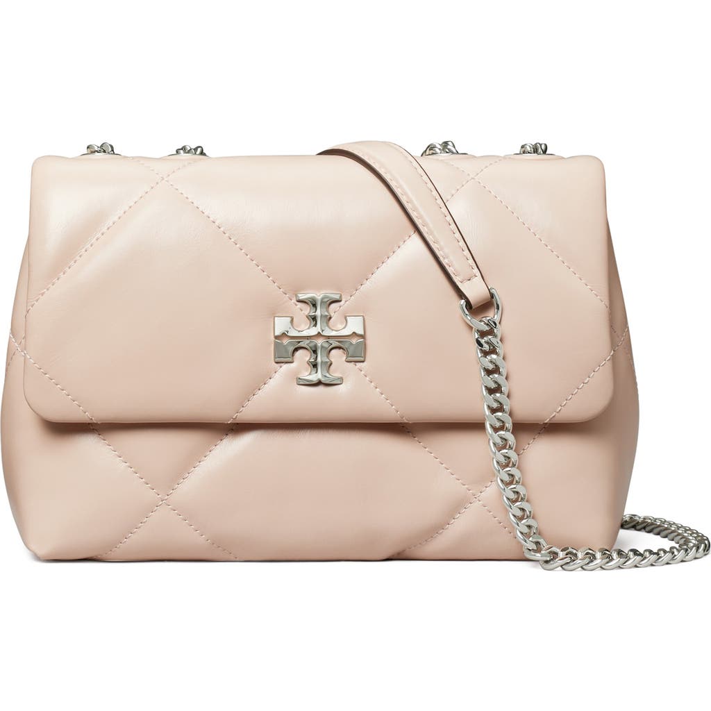 Tory Burch Kira Diamond Small Convertible Bag In Soft Pink