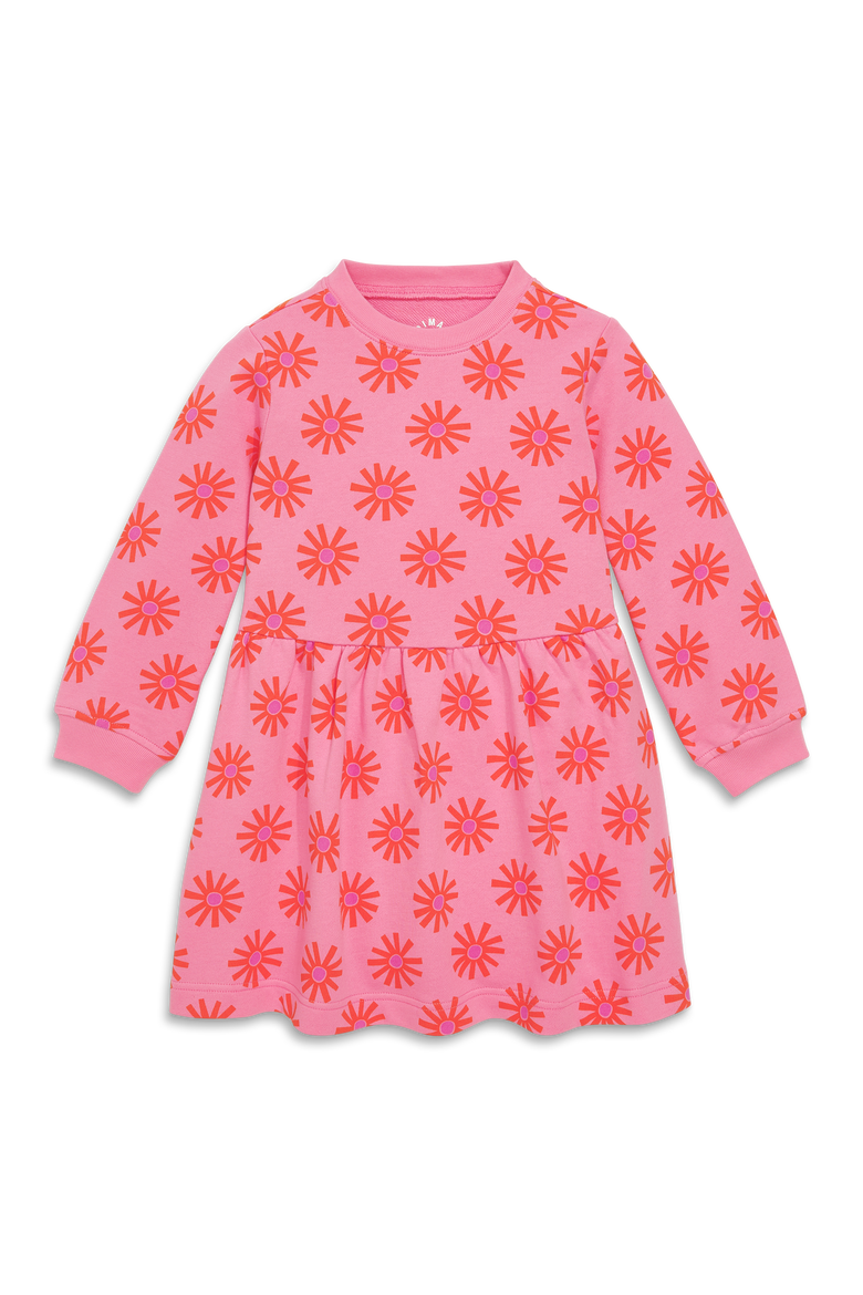 Kids Easy Sweatshirt Dress, Main, color, Peony Dandelions